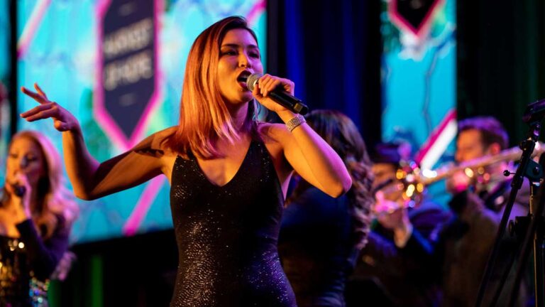 Shades of Blue Keyboardist and Singer Zoey