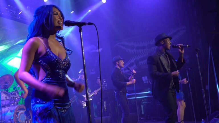 Shades of Blue Vocalists Diana and Rashad