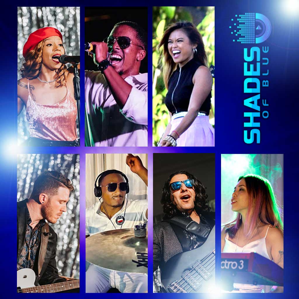 Shades of Blue Wedding Live Band