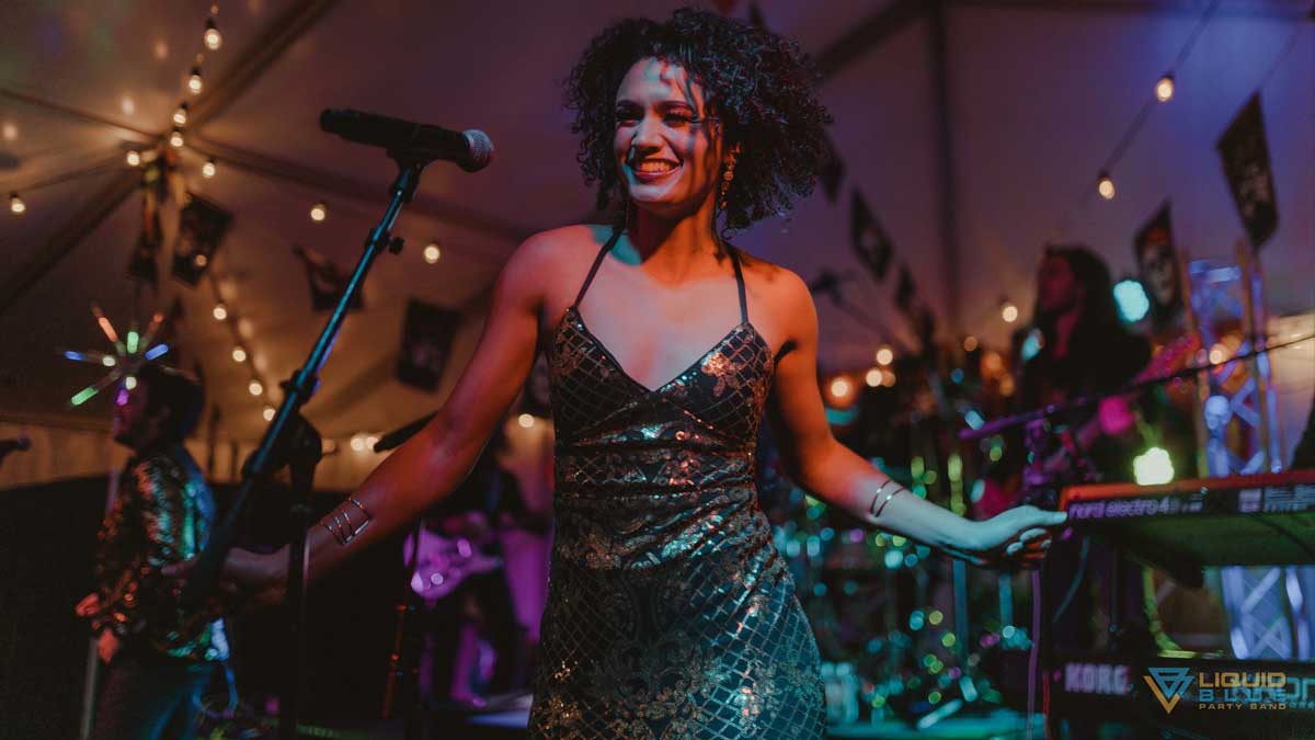 Liquid Blue Band Lead Vocalist Jazmine