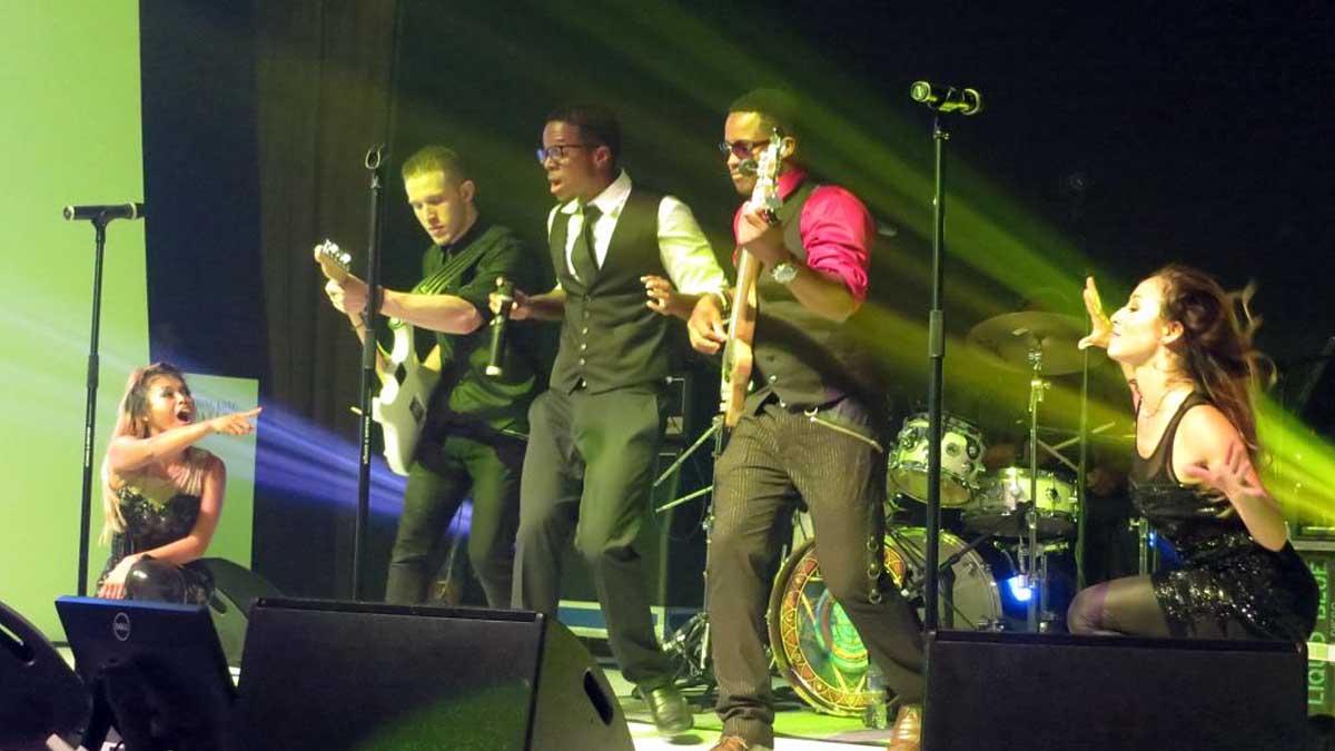 Shades of Blue Band for Parties, Corporate Events, and Weddings